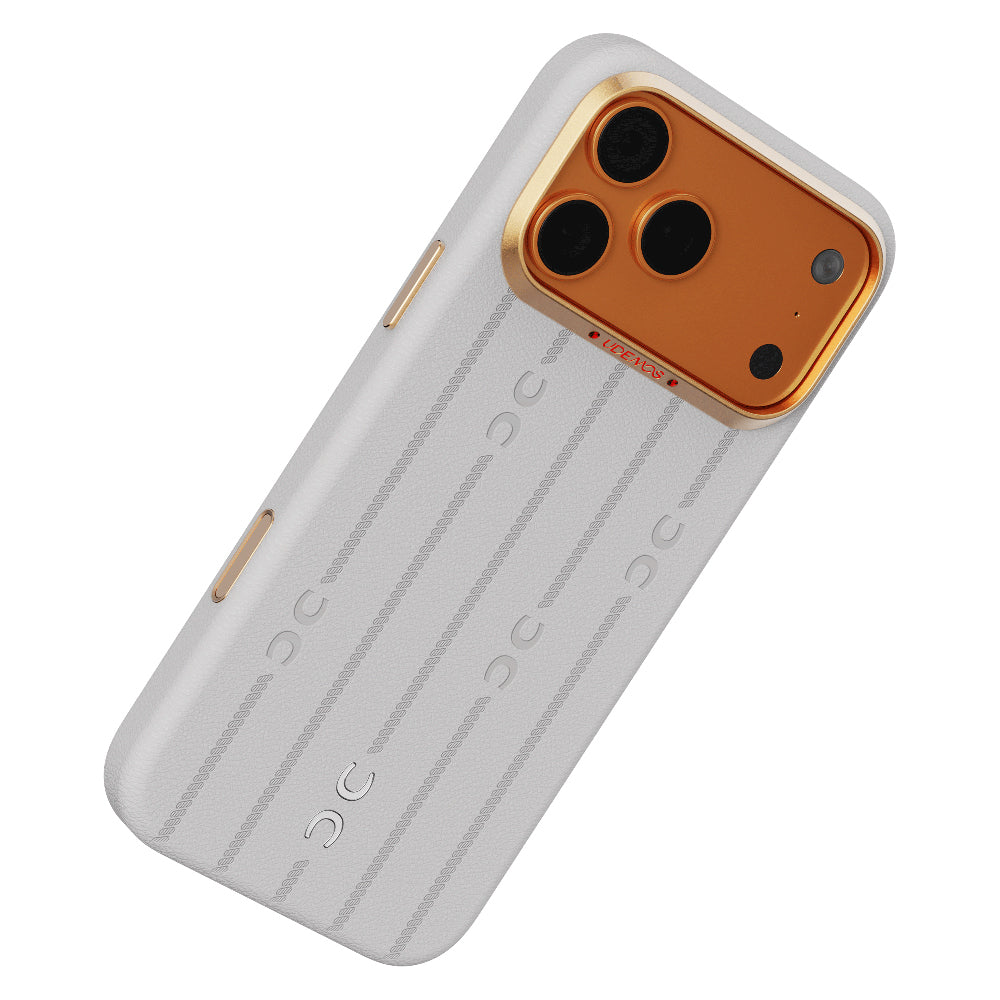 __vg|Beyaz|4|6978373651102-05|Apple iPhone 17 Pro Max Kılıf MagSafe Şarj Özellikli Udemos Wind Serisi Kapak