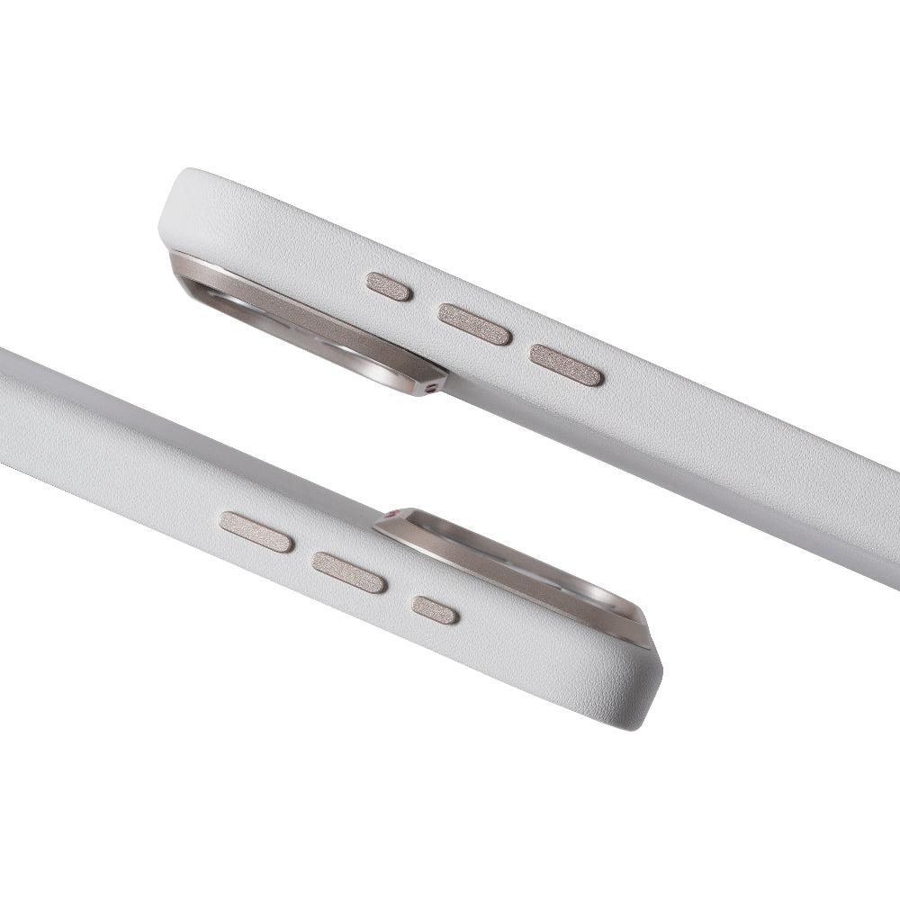 __vg|Beyaz|7|6978373651140-08|Apple iPhone 17 Pro Max Kılıf MagSafe Şarj Özellikli Çizgili Udemos Freedom Serisi Kapak