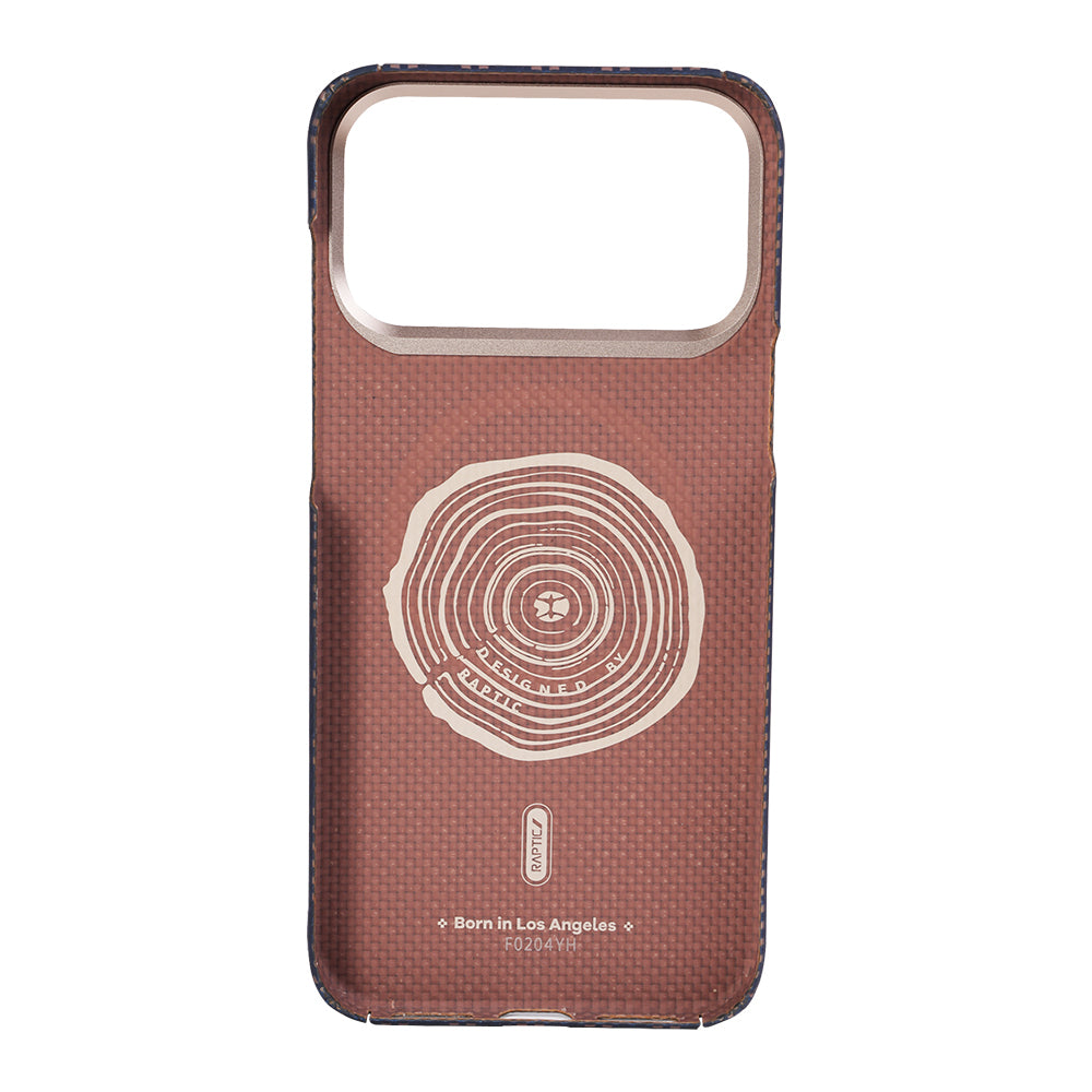 __vg|Lacivert|1|6978373651300-02|Apple iPhone 17 Pro Max Kılıf MagSafe Şarj Özellikli Raptic Aramid Skin Serisi Karbon Kapak