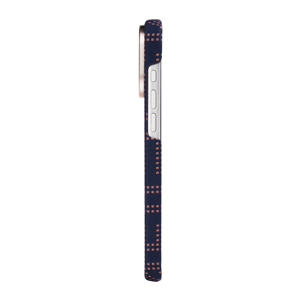 __vg|Lacivert|3|6978373651300-04|Apple iPhone 17 Pro Max Kılıf MagSafe Şarj Özellikli Raptic Aramid Skin Serisi Karbon Kapak