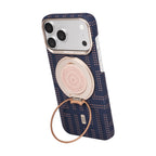 __vg|Lacivert|6|6978373651300-07|Apple iPhone 17 Pro Max Kılıf MagSafe Şarj Özellikli Raptic Aramid Skin Serisi Karbon Kapak