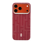 __vg|Kırmızı|0|6978373651317-01|Apple iPhone 17 Pro Max Kılıf MagSafe Şarj Özellikli Raptic Aramid Skin Serisi Karbon Kapak