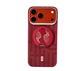 __vg|Kırmızı|6|6978373651317-07|Apple iPhone 17 Pro Max Kılıf MagSafe Şarj Özellikli Raptic Aramid Skin Serisi Karbon Kapak
