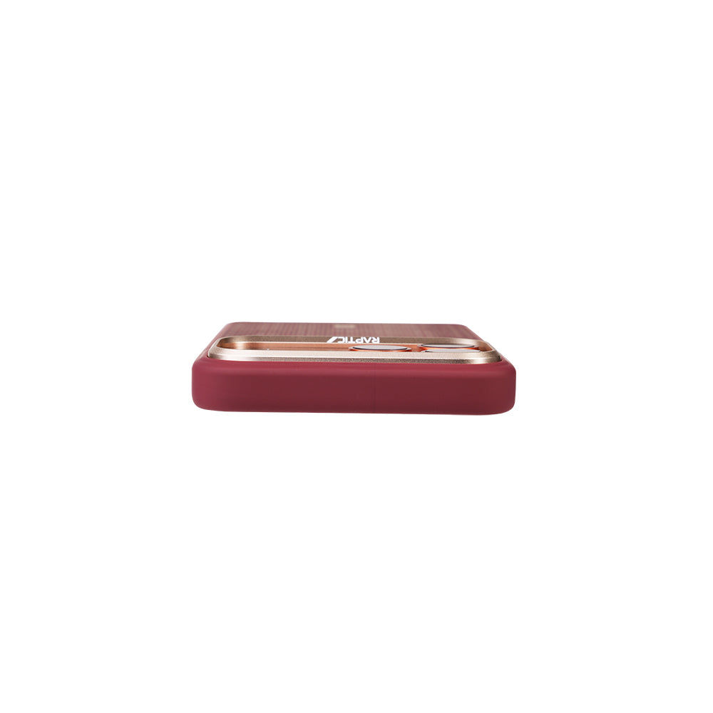 __vg|Kırmızı|5|6978373651331-06|Apple iPhone 17 Pro Max Kılıf MagSafe Şarj Özellikli Raptic Aramid Dual Grid Serisi Karbon Kapak