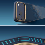 __vg|Lacivert|3|6978373651362-04|Apple iPhone 17 Pro Max Kılıf MagSafe Şarj Özellikli Raptic Aramid Dual Serenity Serisi Karbon Kapak