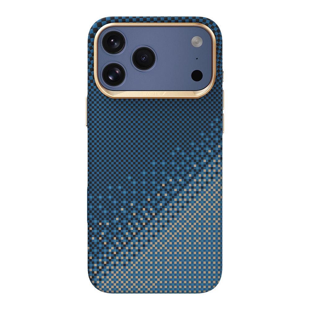 __vg|Lacivert|0|6978373651409-01|Apple iPhone 17 Pro Max Kılıf MagSafe Şarj Özellikli Raptic Aramid Dual Ultra Serenity Serisi Karbon Kapak