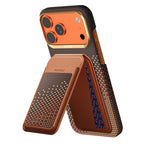 __vg|Kahverengi|3|6978373651836-04|Apple iPhone 17 Pro Max Kılıf Raptic 2in1 Bundle Kit Aramid Skin Serenity Serisi Kartlık ve Karbon Kapak