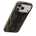 __vg|Siyah|9|6978373652062-10|Apple iPhone 17 Pro Max Kılıf MagSafe Şarj Özellikli Raptic Aramid Skin Scepter Serisi Karbon Kapak