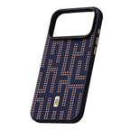 __vg|Lacivert|5|6978373652123-06|Apple iPhone 17 Pro Max Kılıf MagSafe Şarj Özellikli Raptic Aramid Dual Grid Serisi Karbon Kapak