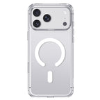 Apple iPhone 18 Pro Max Kılıf MagSafe Şarj Özellikli Raptic Air Clear Serisi Airbagli Kapak - Şeffaf