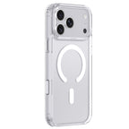 Apple iPhone 18 Pro Max Kılıf MagSafe Şarj Özellikli Raptic Air Clear Serisi Airbagli Kapak - Şeffaf