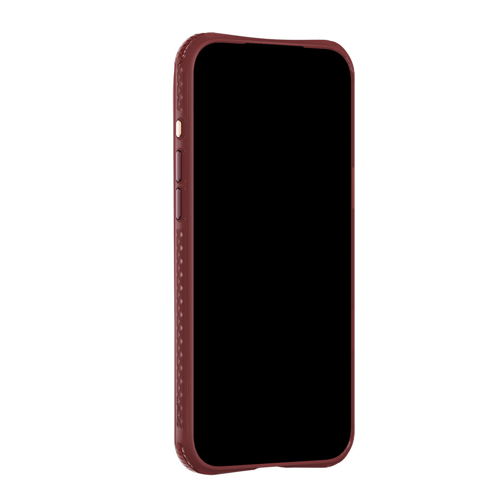 Apple iPhone 18 Pro Max Kılıf MagSafe Şarj Özellikli Raptic Aramid Dual Grid Serisi Karbon Kapak - Kırmızı