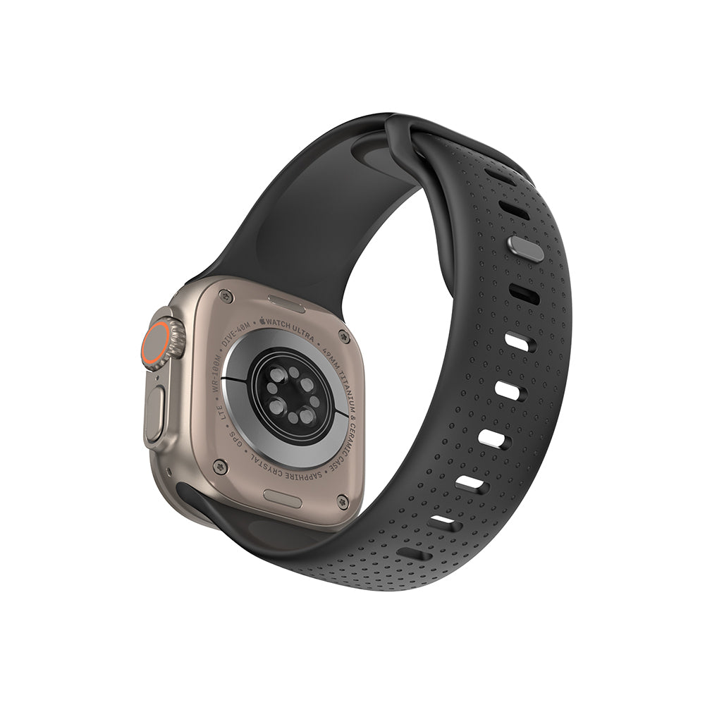 __vg|Siyah|3|6979107511761-04|Apple Watch 42mm Wiwu Wi-WB0201 Comf Secur Serisi Silikon Kordon
