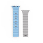 __vg|Beyaz-Mavi|3|6979107512508-04|Apple Watch 42mm Wiwu Mag Secur Serisi Silikon Kordon