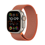 __vg|Turuncu|0|6979107512676-01|Apple Watch 42mm Kordon Wiwu WB501 CloudFlex Serisi Hasır Örgü Strap Kayış