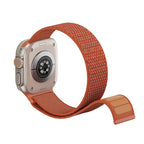 __vg|Turuncu|1|6979107512676-02|Apple Watch 42mm Kordon Wiwu WB501 CloudFlex Serisi Hasır Örgü Strap Kayış