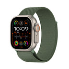 __vg|Yeşil|0|6979107512683-01|Apple Watch 42mm Kordon Wiwu WB501 CloudFlex Serisi Hasır Örgü Strap Kayış