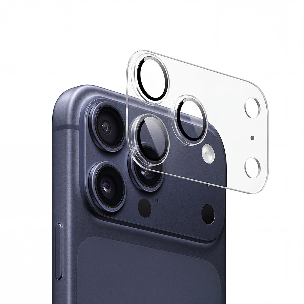 __vg|Şeffaf|5|6979107512713-06|Apple iPhone 17 Pro​ Max Wiwu LG-013 Lens Guard Matte Kamera Lens Koruyucu