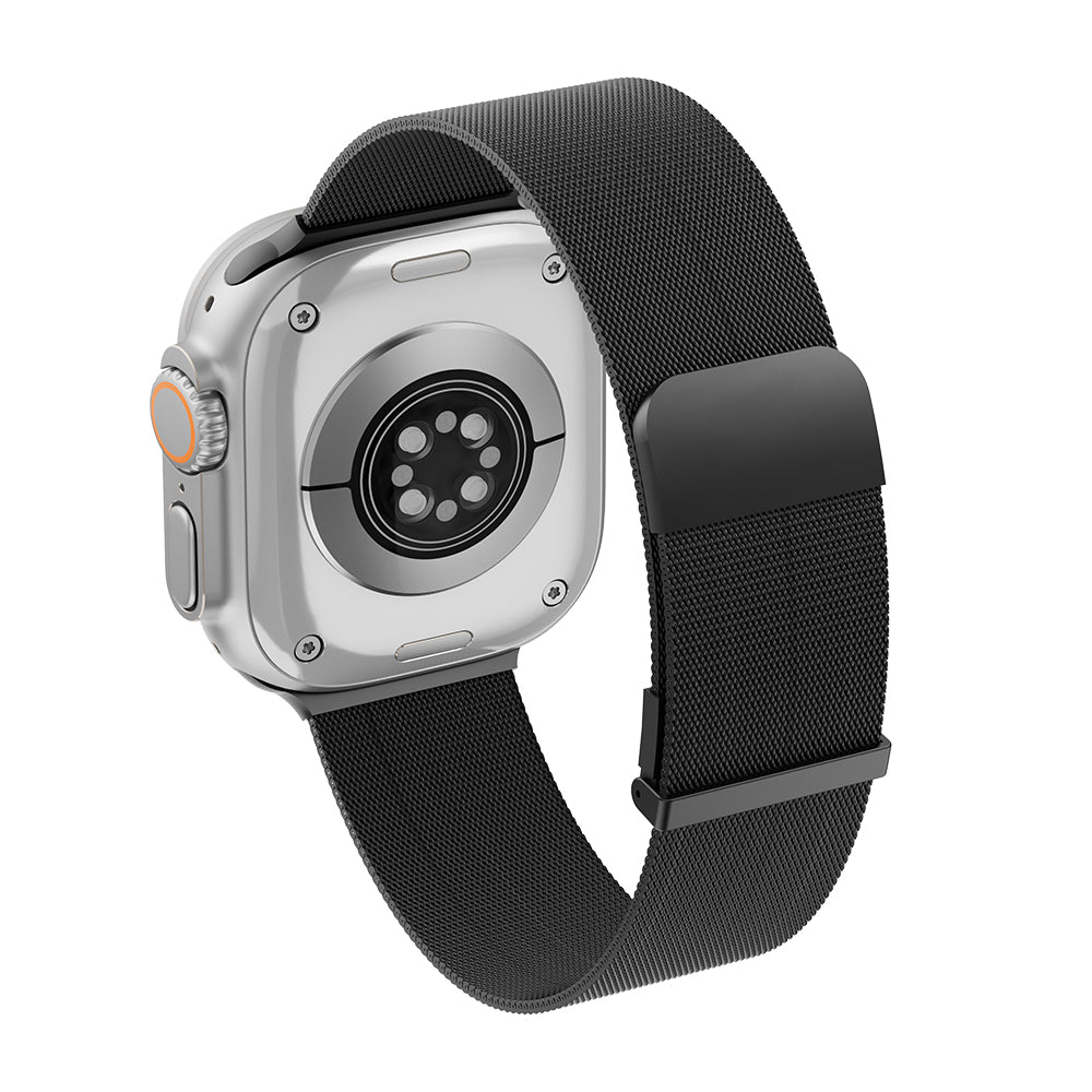 __vg|Siyah|1|6979107513987-02|Apple Watch 42mm Wiwu MagFlex Secure Serisi Metal Kordon