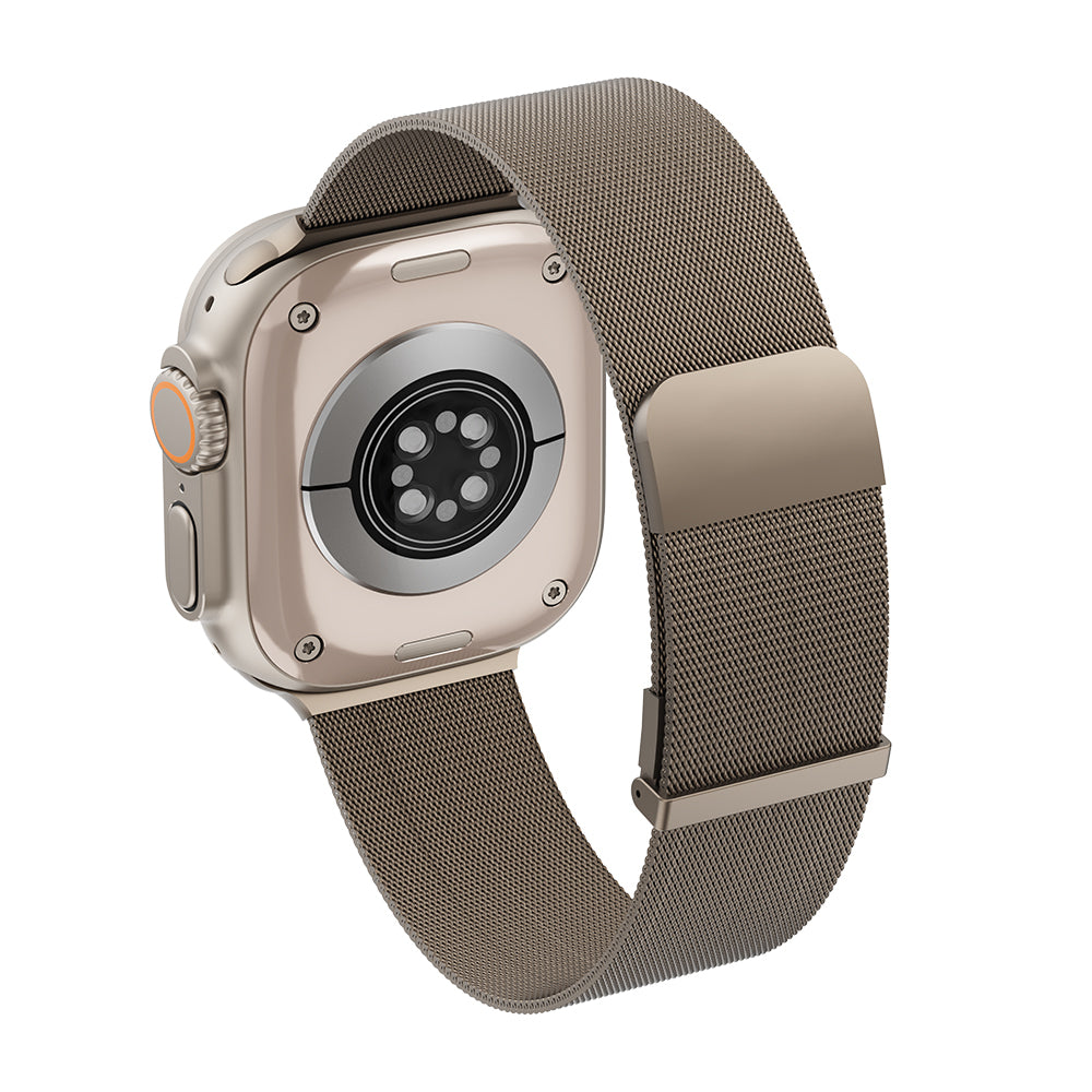 __vg|Gold|1|6979107513994-02|Apple Watch 42mm Wiwu MagFlex Secure Serisi Metal Kordon