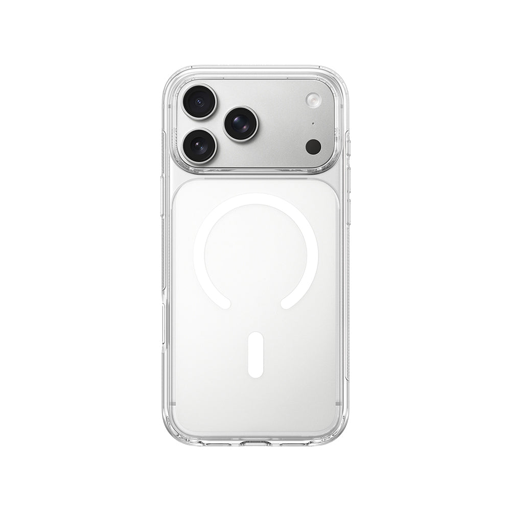 __vg|Şeffaf|1|6979107514328-02|Apple iPhone 17 Pro Kılıf MagSafe Şarj Özellikli Wiwu CS-202 Crystal Shield Pro Serisi Anti Yellowing Sert PC Kapak