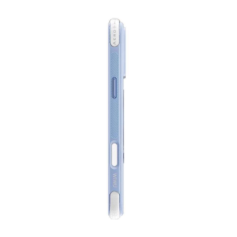__vg|Açık Mavi|4|6979107515011-05|Apple iPhone 17 Pro Max Kılıf Wiwu AS-203 AeroShield Ultra Serisi MagSafe Şarj Özellikli Airbag Tasarımlı Standlı Kapak