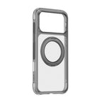 Apple iPhone 17 Pro Max Kılıf Wiwu AG-203 AeroGuard Ultra Serisi MagSafe Şarj Özellikli Airbag Tasarımlı Standlı Kapak - Gri