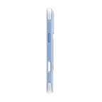 Apple iPhone 17 Pro Max Kılıf Wiwu AG-203 AeroGuard Ultra Serisi MagSafe Şarj Özellikli Airbag Tasarımlı Standlı Kapak - Açık Mavi