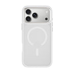 Apple iPhone 18 Pro Kılıf Wiwu FGG-012 ArmorPro Serisi MagSafe Şarj Özellikli Parmak İzi Bırakmayan Kılıf - Beyaz