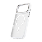 Apple iPhone 18 Pro Kılıf Wiwu FGG-012 ArmorPro Serisi MagSafe Şarj Özellikli Parmak İzi Bırakmayan Kılıf - Beyaz