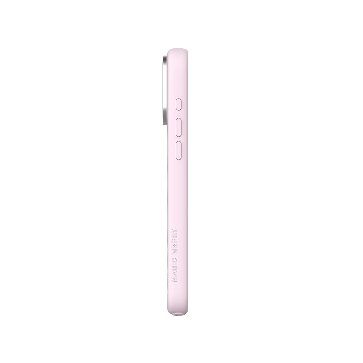 Apple iPhone 18 Pro Max Kılıf MagSafe Şarj Özellikli Wiwu Magic Merry Blossom Drift Serisi Kapak - Pembe