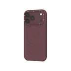 Apple iPhone 18 Pro Max Kılıf MagSafe Şarj Özellikli Wiwu Magic Merry Blossom Drift Serisi Kapak - Bordo