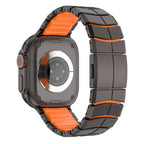 __vg|Siyah-Turuncu|3|6980179250793-04|Apple Watch 10 46mm Mohseven iWatch Titancore No.1 Metal Kordon