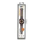 __vg|Siyah-Turuncu|3|6980179250816-04|Apple Watch 10 46mm Mohseven iWatch Titancore No.2 Çelik Kordon