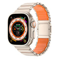 __vg|Titanyum-Turuncu|0|6980179250823-01|Apple Watch 10 46mm Mohseven iWatch Titancore No.2 Çelik Kordon