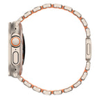 __vg|Titanyum-Turuncu|3|6980179250823-04|Apple Watch 10 46mm Mohseven iWatch Titancore No.2 Çelik Kordon