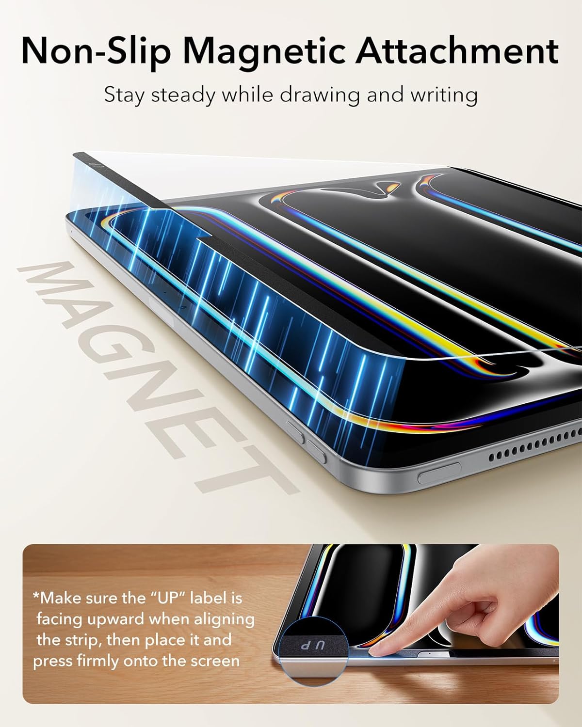 iPad Air 11” için ESR Manyetik Paper-Feel Ekran Koruyucu