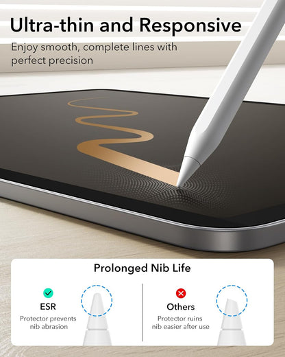 ESR iPad Air 11” Manyetik Paper-Feel Ekran Koruyucu – İnce & Tepkisel