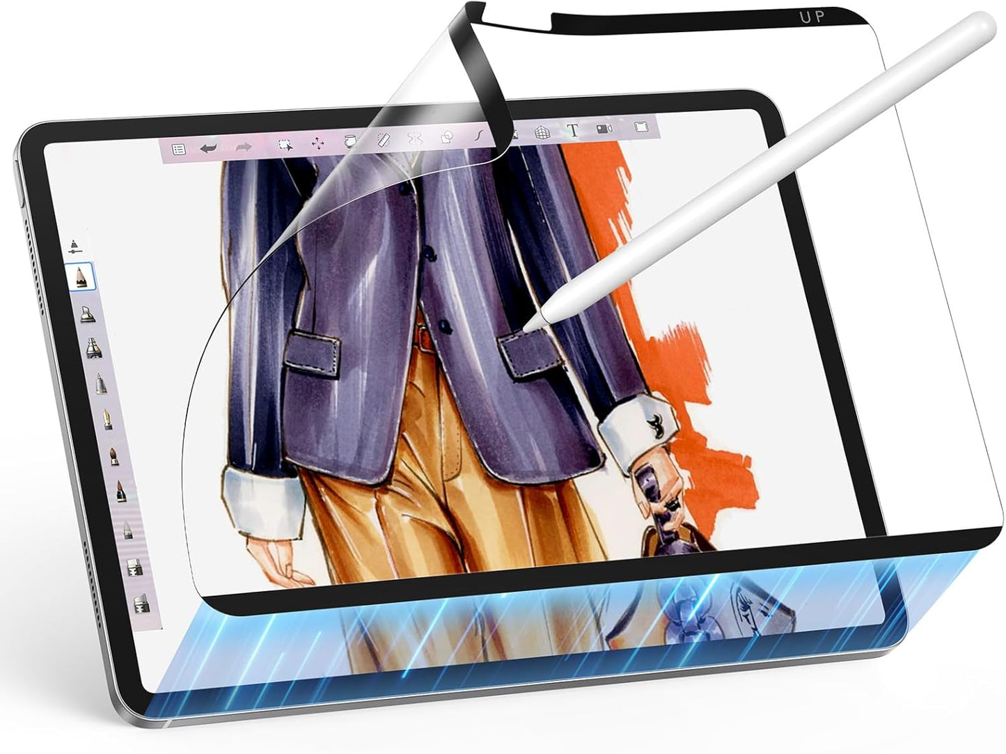 ESR iPad Air 11” Manyetik Paper-Feel Ekran Koruyucu – İnce & Tepkisel