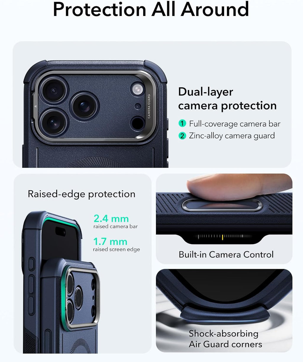 iPhone 17 Pro Max için ESR Stash MagSafe Standlı Kılıf