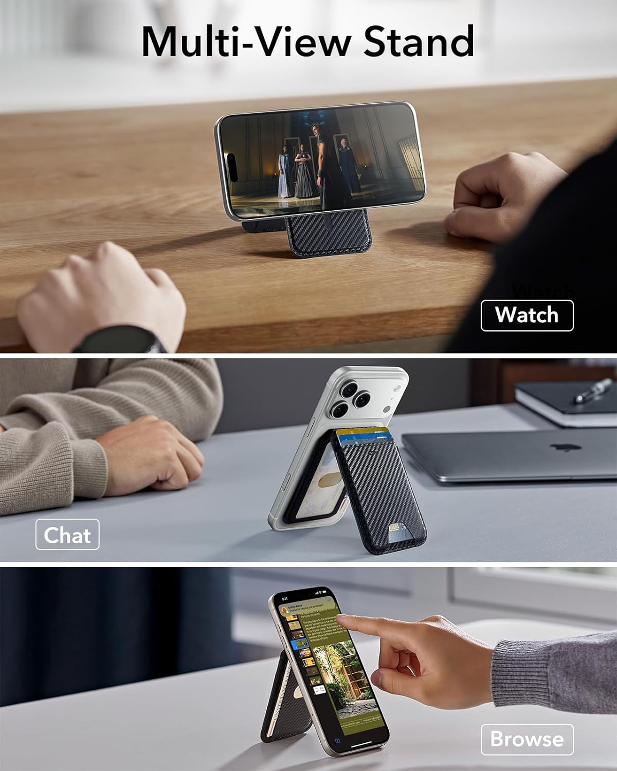 ESR için MagSafe Cüzdan (HaloLock), MagSafe Kart Tutucu ile Uyumlu