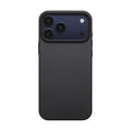 __vg|Siyah-Gri|0|741654367520-01|Apple iPhone 17 Pro Max Kılıf MagSafe Şarj Özellikli 1500D Aramid Karbon Fiber Pitaka Military-Grade Classic Serisi Black-Grey Twill Kapak