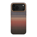 __vg|Kahverengi|0|741654367544-01|Apple iPhone 17 Pro Max Kılıf M-safe Şarj Özellikli Aramid Karbon Fiber Pitaka Military-Grade Sunset-Moonrise Serisi Kapak