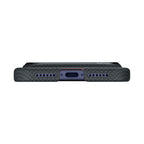 __vg|Siyah|4|741654367858-05|Apple iPhone 17 Pro Max Kılıf MagSafe Şarj Özellikli Lumintex Teknolojili Fosforlu Aramid Karbon Fiber Pitaka Tactile Woven Aries Serisi Kapak