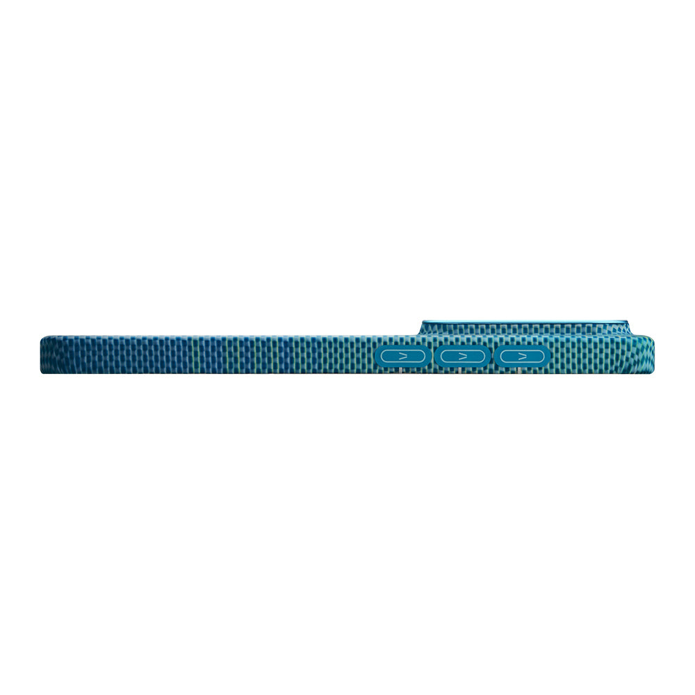 __vg|Mavi|5|741654368305-06|Galaxy S26 Ultra Kılıf M-safe Şarj Özellikli Aramid Karbon Fiber Pitaka Edge Serisi Glints of Gold Kapak