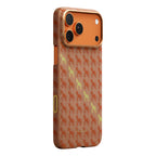 __vg|Kahverengi|1|741654368404-02|Apple iPhone 17 Pro Max Kılıf MagSafe Şarj Özellikli Aramid Karbon Fiber Pitaka Edge Serisi Happiness Rides Kapak