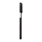 __vg|Siyah|5|741654370162-06|Apple iPhone 17 Pro Max Kılıf MagSafe Şarj Özellikli Aramid Karbon Fiber Pitaka Horse Painting Serisi Kapak