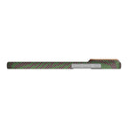 __vg|Yeşil-Mor|5|741654370490-06|Apple iPhone 17 Pro Max Kılıf MagSafe Şarj Özellikli Aramid Karbon Fiber Pitaka Breath of Veins Serisi Kapak