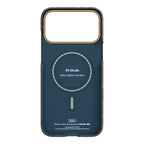__vg|Yeşil|2|741654370506-03|Apple iPhone 17 Pro Max Kılıf MagSafe Şarj Özellikli Aramid Karbon Fiber Pitaka Breath of Veins Serisi Kapak