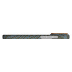 __vg|Yeşil|6|741654370506-07|Apple iPhone 17 Pro Max Kılıf MagSafe Şarj Özellikli Aramid Karbon Fiber Pitaka Breath of Veins Serisi Kapak